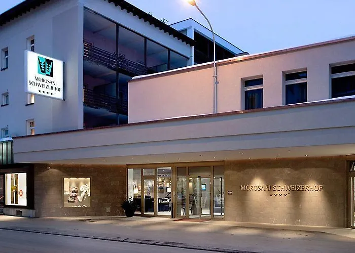 ホテル モロサニ シュバイツァーホフ ダヴォス・プラッツ